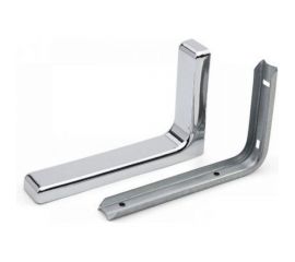 Кронштейн с декоративными накладками MFK-TORG хром L=120мм К-92 