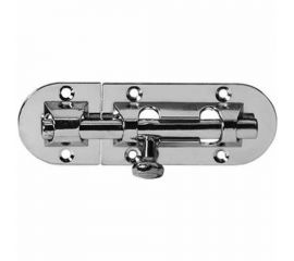 Дверной шпингалет PALIDORE SH 80 PC хром блестящий 98760976 