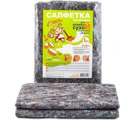 Сухая салфетка для пола из хлопка Золушка Эконом 70х100 см, 1 шт. 7563 