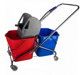 Двойная уборочная тележка Baiyun 2х23л IT-0278 
