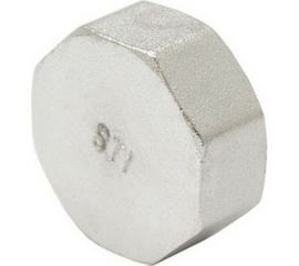 STI Заглушка латуннаяДу20 (3/4") Ру16 внутренняя резьба никелированная D270-00247 