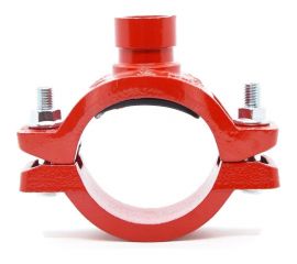 Муфтовый хомут GROOVEX седёлка 53 мм, 4""x1 1/2"" - 114x48 мм XM11448 