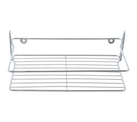 Полка для ванной комнаты и кухни Fora Atemia прямая, одинарная KOR-2000 