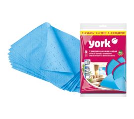 Сверхвлаговпитывающая салфетка YORK ПРЕМИУМ 8шт+2шт 020320 