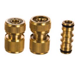 Набор латунный для подключения шланга 1/2" PALISAD 66210 