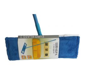 Швабра с насадкой из микрофибры EUROHOUSE с карманами 13941 