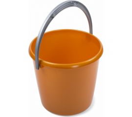 Ведро Martika Соло 7 л, перламутровое оранжевое С632ОРЖ 