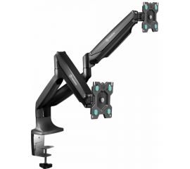 Настольный кронштейн для двух мониторов 13-32 дюймов ONKRON G200 Black G200B 