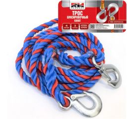 Буксировочный трос REDMARK канат 4 м, 3 т, крюк/крюк RM-KNTKK4.3 