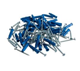 Саморез ШУц Tech-Krep 3,5х40 потайная головка + дюбель 6х30 100 шт - пакет 112936 