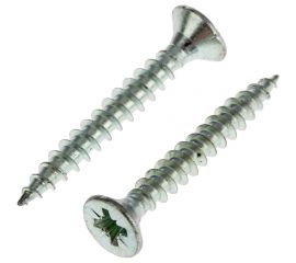 Универсальный саморез Tech-Krep 35х4,5 мм 200 шт оцинкованный, коробка с окном 102190 