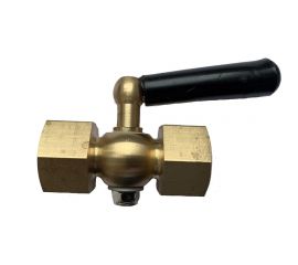 Трехходовый кран для манометра ЭКО-М ЭКОМЕРА М20x1,5вн-М20x1,5вн КТХ-MF-MF 