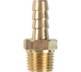 Соединение наружняя резьба 1/4"" - елочка 8 мм, латунь ECO AB-MT14/E08 