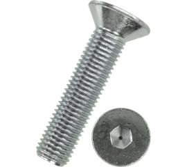 Винт ZAMETAL М8x70, пр. 10.9, с пот. гол., в/ш, DIN 7991, оц., уп. 200 шт. ZA521026 