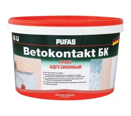 Грунтовка для повышения адгезии ПУФАС Бетоконтакт БК для внутренних работ мороз. тов-164740 