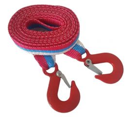 Буксировочный трос Avto Vins 3.5 т 2 крюка лента, полипропилен 40 мм 7032015 