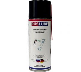 Удалитель ржавчины и химический ключ с молибденом Русмарк Ruslube 520/400 мл ruslube1006-1 