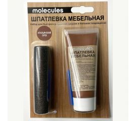 Мебельная шпатлевка Molecules итальянский орех KMLS757 