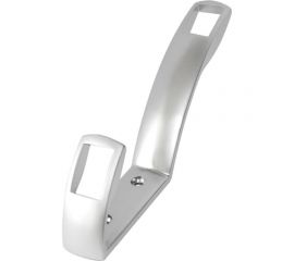 Крючок MF K2409, 2-х рожковый, матовый хром 9739v 