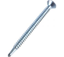 Саморез ZAMETAL 4,8x60 со сверлом и потайной головкой, DIN7504Р, оц., 200 шт ZA082396 