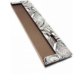 Облицовка радиатора Dreamcar 25x100 см, алюминий, ячейка 12x6 мм, черная DC-000-0002040 