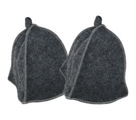 Набор Бацькина баня шапка для бани 2 шт. мужская и женская 10402-2-набор-ВИ 