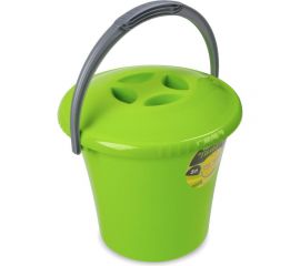Ведро Martika Либерти 5 л, с крышкой, салатовое С602КСАЛ 