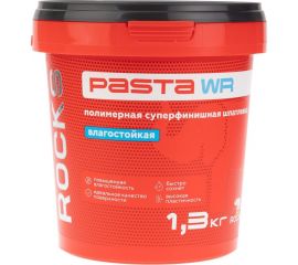 Полимерная шпатлевка ROCKS суперфинишная, влагостойкая, 1.3 кг 046 