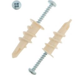 Дюбель (анкер) с шурупом Партнер PNA нейлон, 50 шт. 826030 