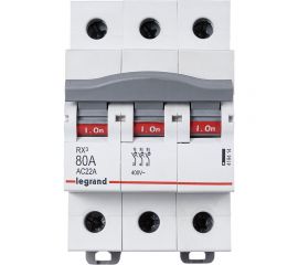 Выключатель-разъединитель Legrand RX3 80А 3П 419414 