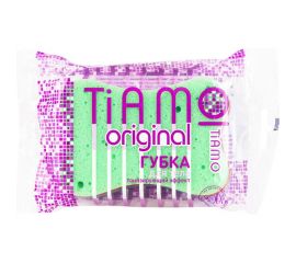 Губка для тела TIAMO Original КОМФОРТ Радуга поролон 7729 