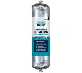 Полиуретановый клей-герметик CEMMIX (стекольный; 300 мл; черный) KG300B 