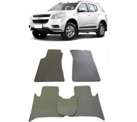 Ковры в салон автомобиля Eva Smart chevrolet trailblazer ii 2012 - 2016 эва сота чёрные c черной окантовкой 1138-B5B5-S 
