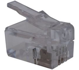 Коннекторы SUPRLAN 4P4C /RJ-11/ /100 pcs/ 10-0229 