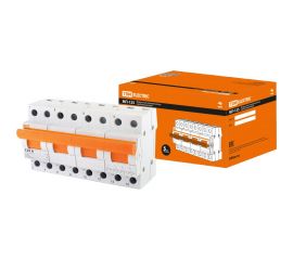 Трехпозиционный модульный переключатель TDM МП-125 4P 125А SQ0224-0051 