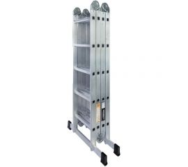 Лестница-стремянка 4x5 трансформер WORKY profi, высота 5.91 м ARD245802 