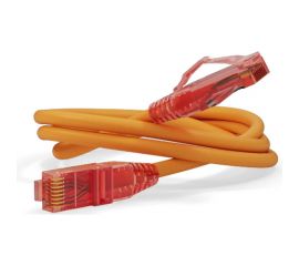 Патч-корд Hyperline PC-LPM-UTP-RJ45-RJ45-C5e-0.15M-LSZH-OR U/UTP, Cat.5е 229922 