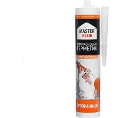 Силиконовый универсальный герметик Master Klein прозрачный 280 мл картридж 1715 11604017 