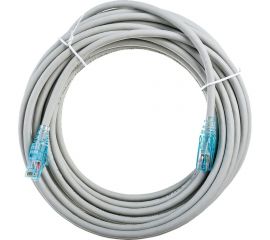 Патч-корд Hyperline PC-LPM-UTP-RJ45-RJ45-C6-10M-LSZH-GY U/UTP, Cat.6 100% Fluke Component 41843 