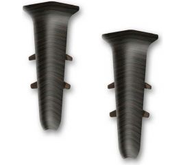 Внутренний угол для плинтуса DECONIKA (70 мм; 303 Венге темный; 2 шт.) Д-П70-В-Ф2 303 ВНГ ТЕМ 