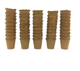 Набор торфяных горшочков ЛЕТО 60 мм, 60 мм, 50 шт. 97902 