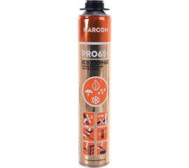 Всесезонная профессиональная монтажная пена MARCON PRO 65 4620010540011 