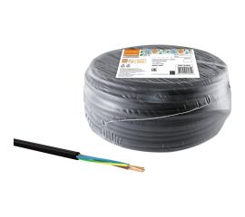 Провод TDM ПВСмб 4x2,5 100м, черный Народный SQ0118-0928 