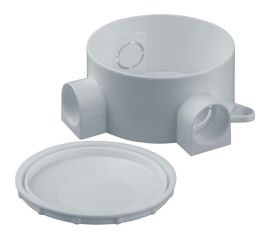 Распаечная трехрожковая коробка Navigator 93 759 nss-db-70-35-wh открытого монтажа белый 93759 