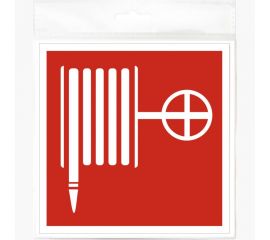 Наклейка Контур Лайн 130х130 Пожарный кран 10FC0304 