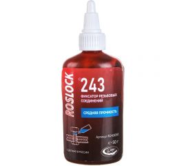 Фиксатор резьбовых соединений ROSLOCK 243 (средней прочности; 50 гр) R243050 