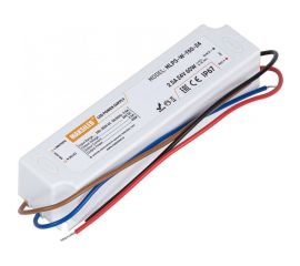 Блок питания MAKSILED 24В, 60Вт, IP67, 2.5A, 166x42x34мм, пластик MLPS-W-Y60-24 