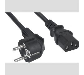 Кабель питания компьютера Cabeus (Schuko+C13) (3x0.75), 0,6м PC-186-VDE-0.6M 