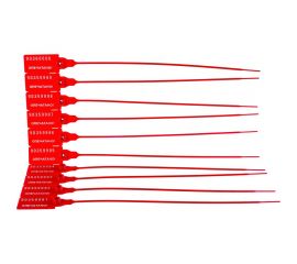 Номерная пластиковая пломба ТПК Технологии Контроля Универсал 220 (Цвет:красный) 1000 шт. 24158 