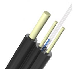 Оптический внешний кабель Netlink NL-OK-FTTH-4A-А2 (4 волокно с доп. стеклопрутком) УТ000004884 